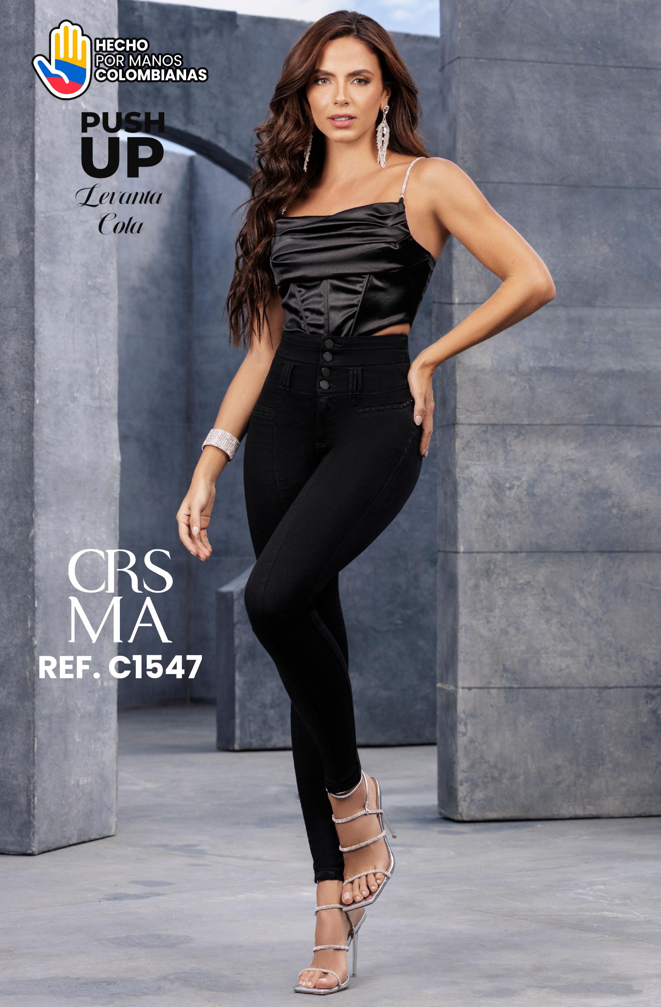 Jeans Push Up Colombianos sin Bolsillos